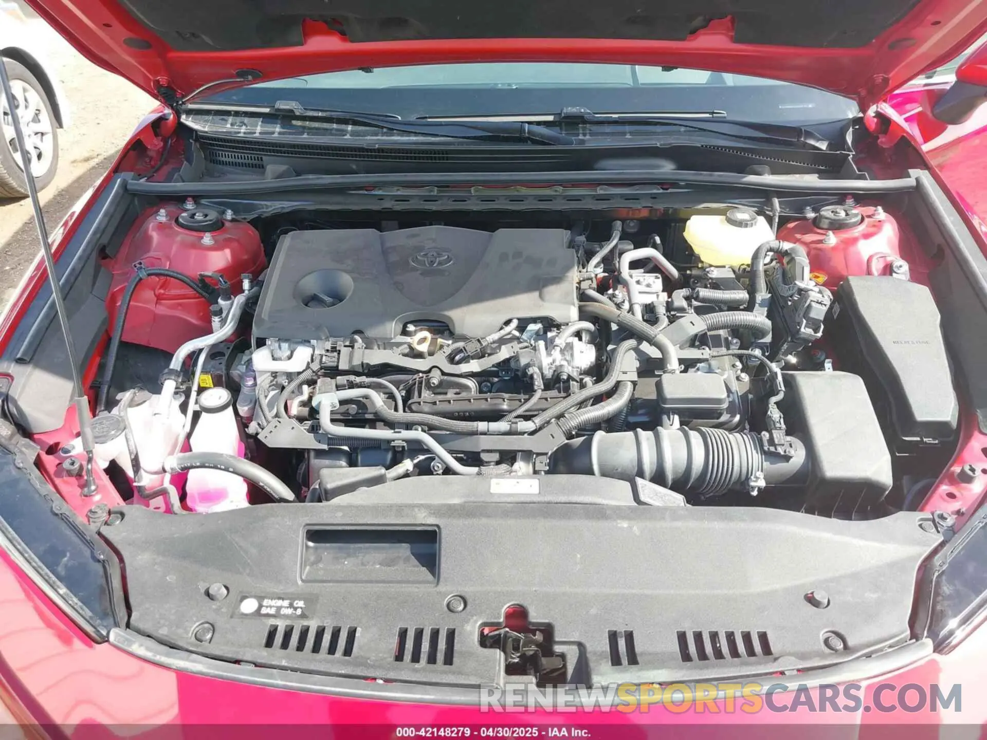10 fotografías del automóvil dañado 4T1DAACK7SU074170 TOYOTA CAMRY 2025