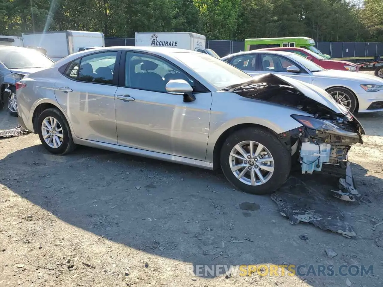 4 fotografías del automóvil dañado 4T1DAACK7SU080650 TOYOTA CAMRY 2025