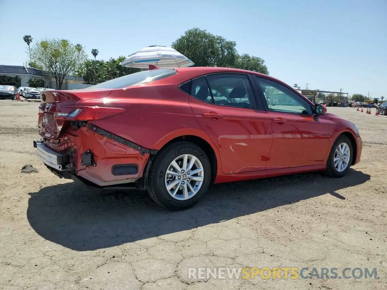 3 fotografías del automóvil dañado 4T1DAACK7SU096301 TOYOTA CAMRY 2025