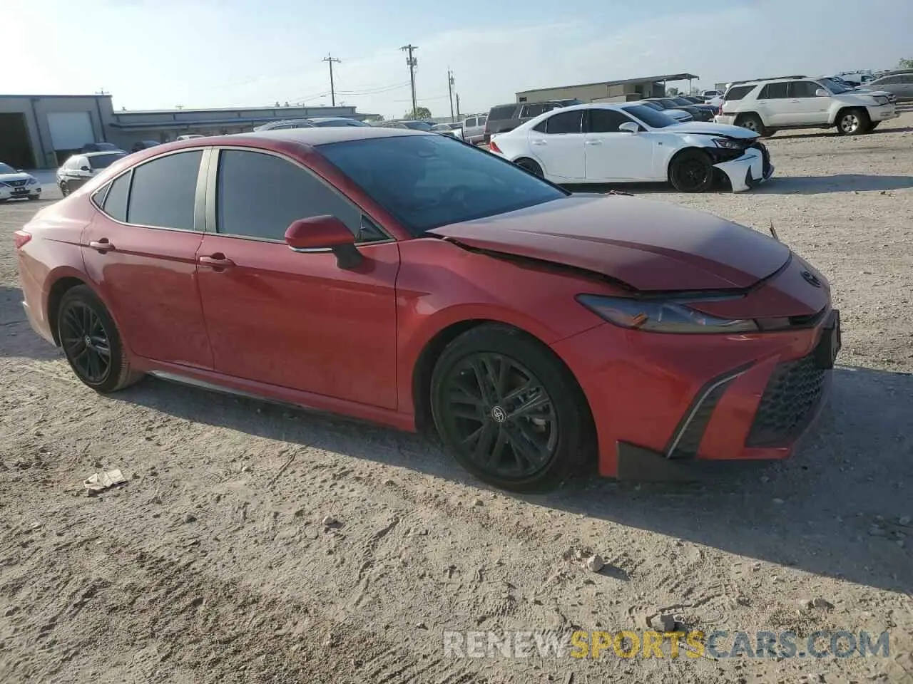 4 fotografías del automóvil dañado 4T1DAACK7SU105174 TOYOTA CAMRY 2025