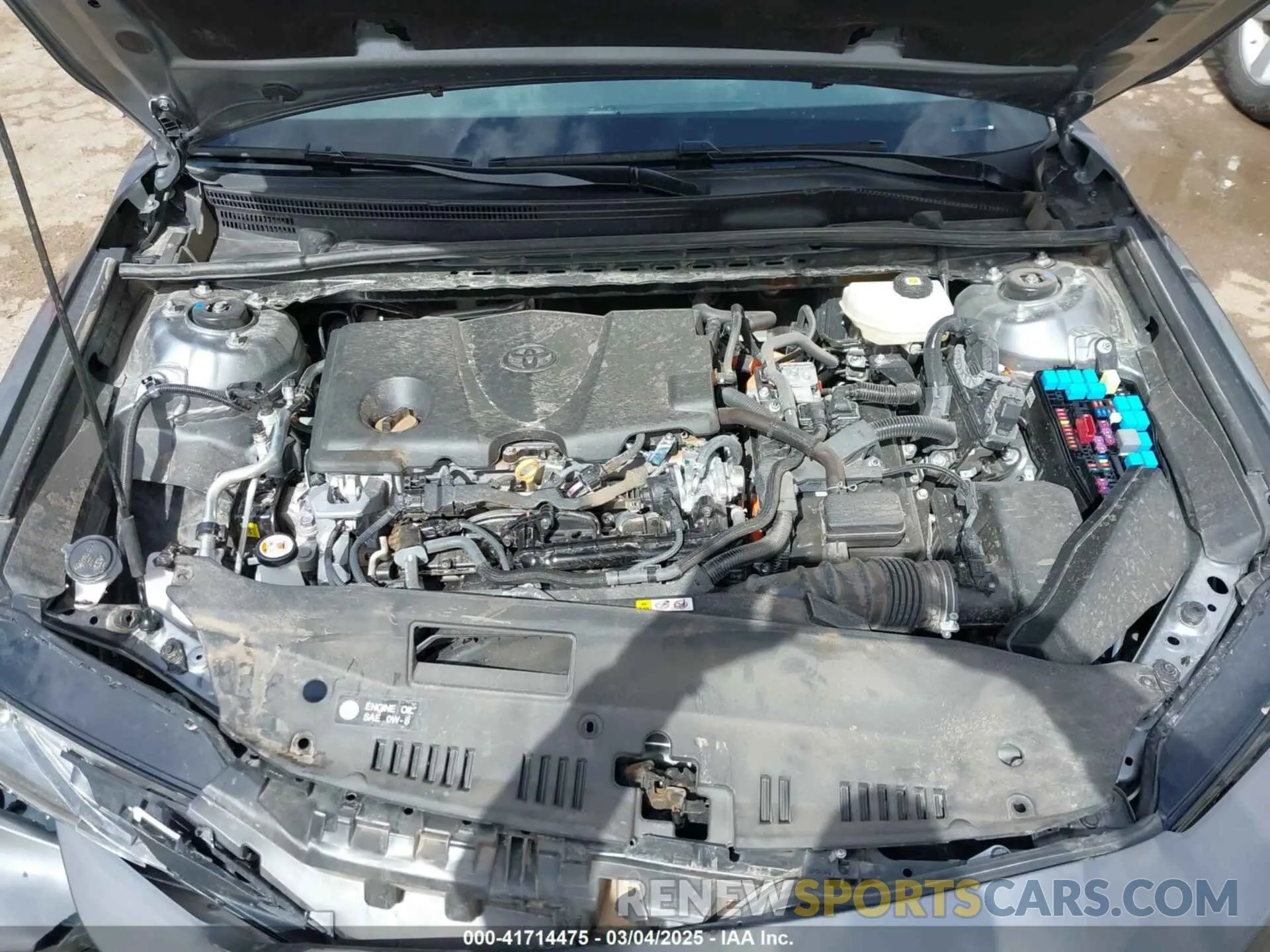 10 fotografías del automóvil dañado 4T1DAACK7SU515005 TOYOTA CAMRY 2025
