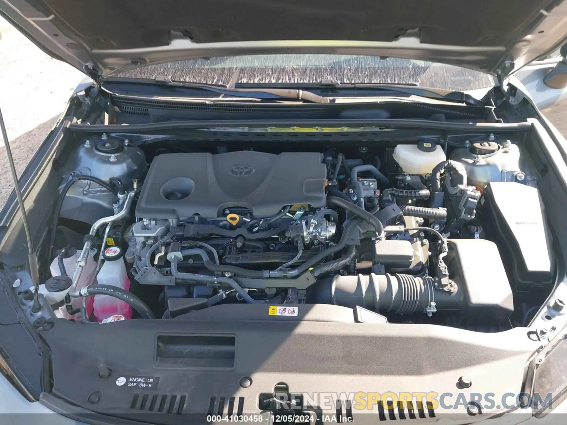 10 fotografías del automóvil dañado 4T1DAACK7SU516025 TOYOTA CAMRY 2025