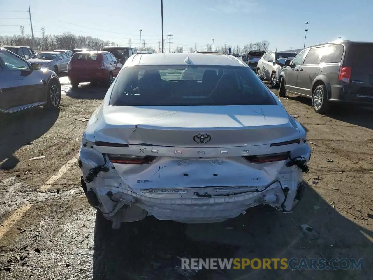6 fotografías del automóvil dañado 4T1DAACK7SU518583 TOYOTA CAMRY 2025