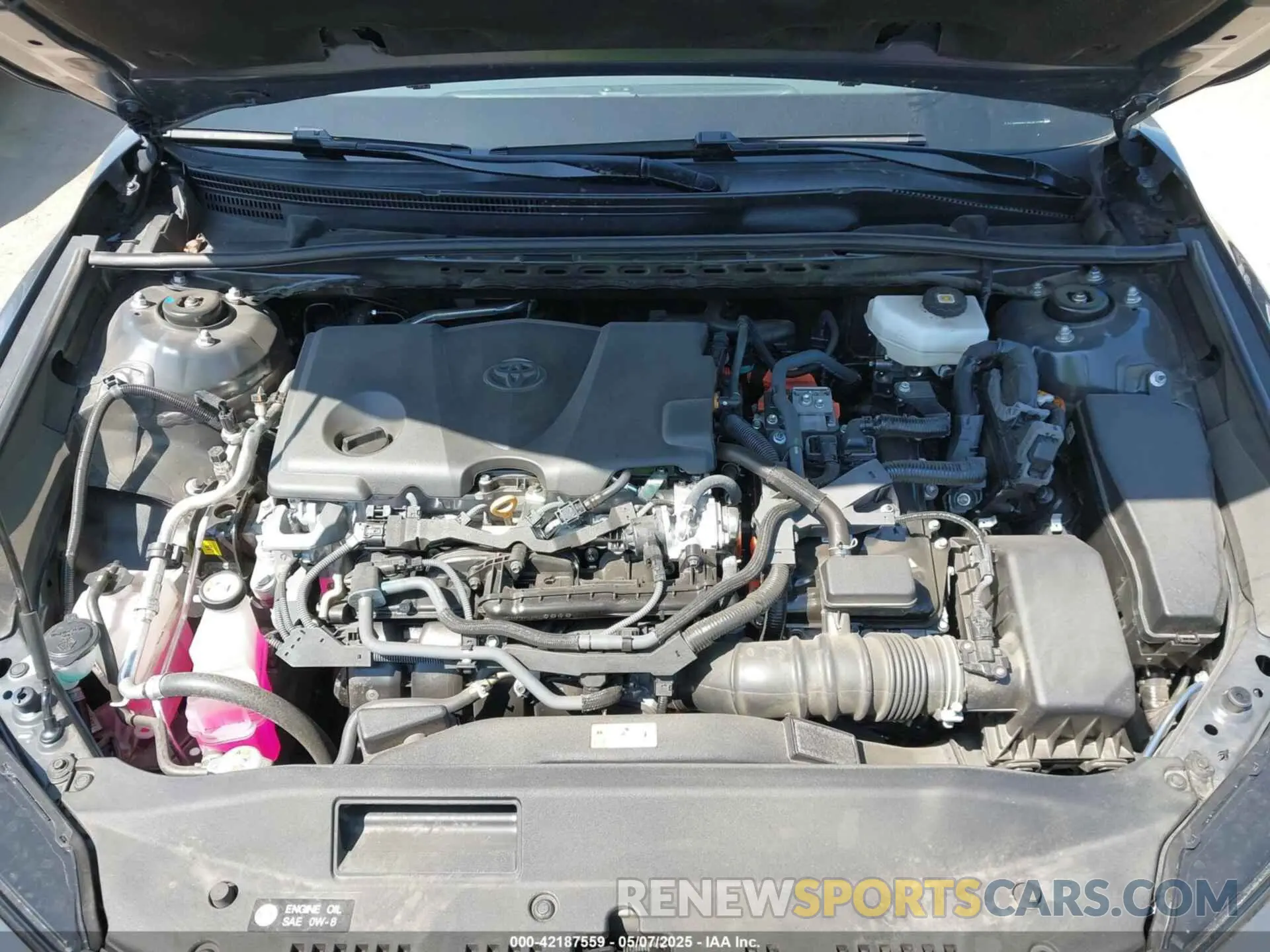 10 fotografías del automóvil dañado 4T1DAACK7SU531768 TOYOTA CAMRY 2025
