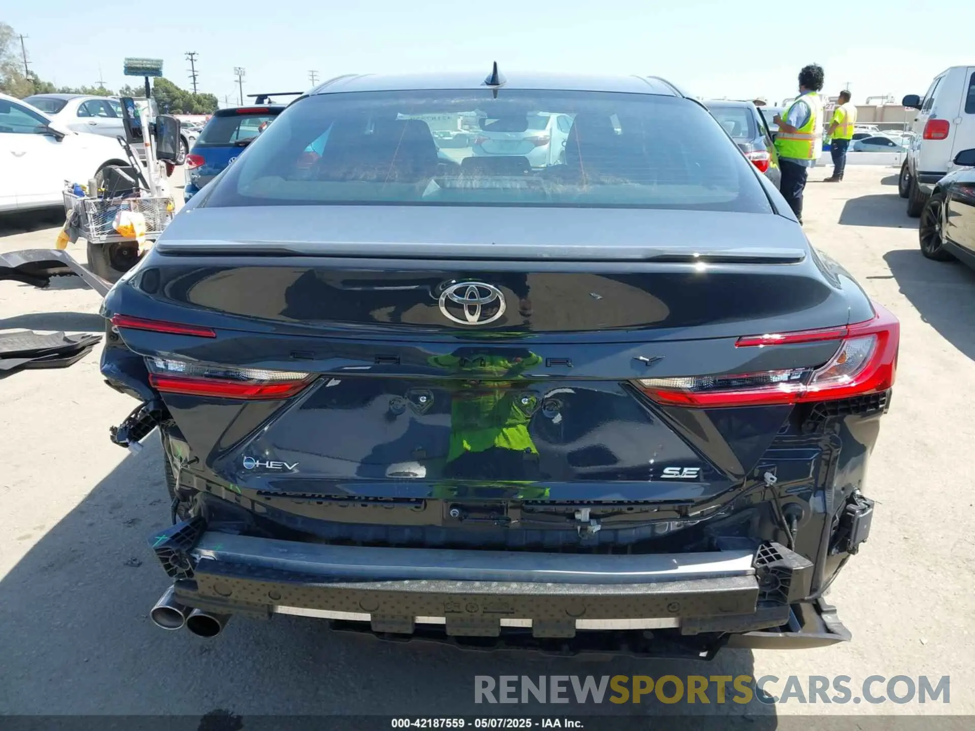 17 fotografías del automóvil dañado 4T1DAACK7SU531768 TOYOTA CAMRY 2025