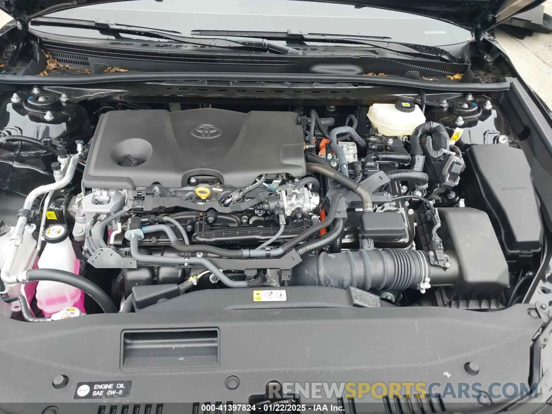 10 fotografías del automóvil dañado 4T1DAACK7SU538686 TOYOTA CAMRY 2025