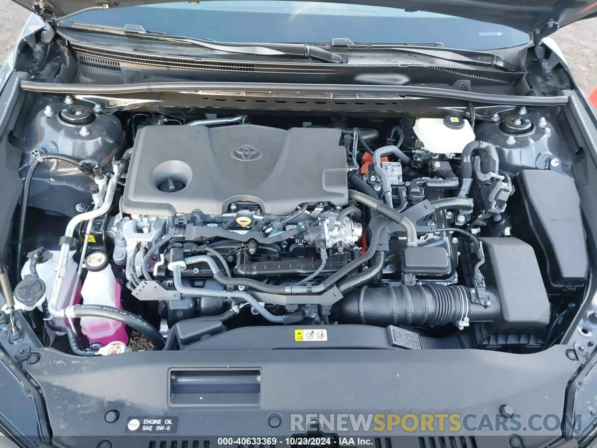 10 fotografías del automóvil dañado 4T1DAACK7SU541121 TOYOTA CAMRY 2025