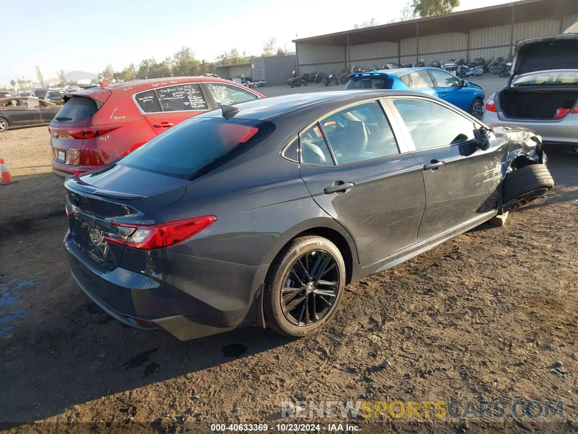 4 fotografías del automóvil dañado 4T1DAACK7SU541121 TOYOTA CAMRY 2025