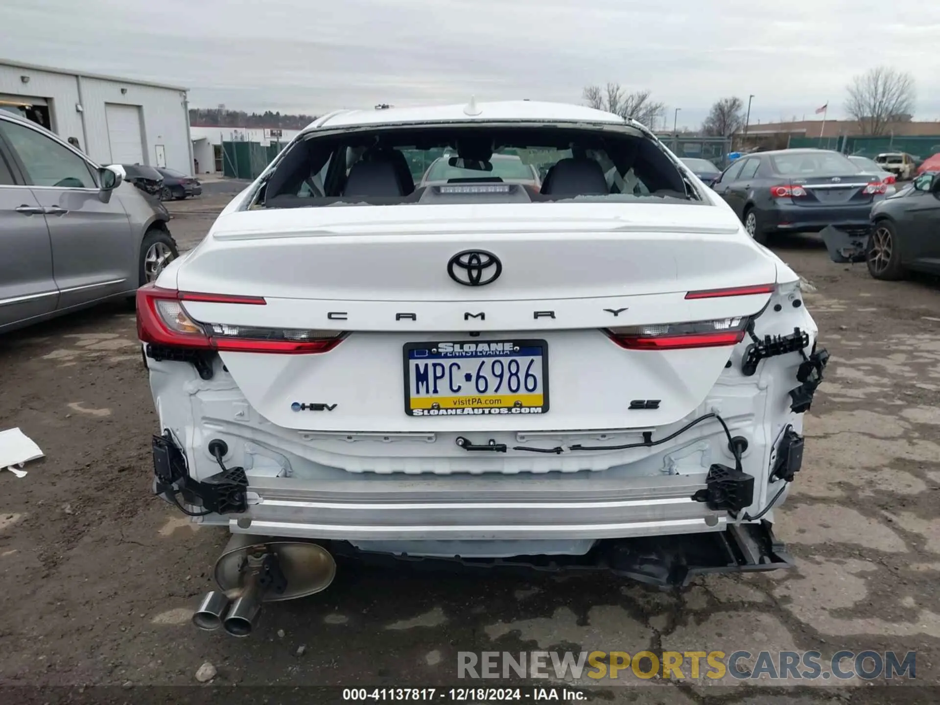 16 fotografías del automóvil dañado 4T1DAACK7SU546173 TOYOTA CAMRY 2025
