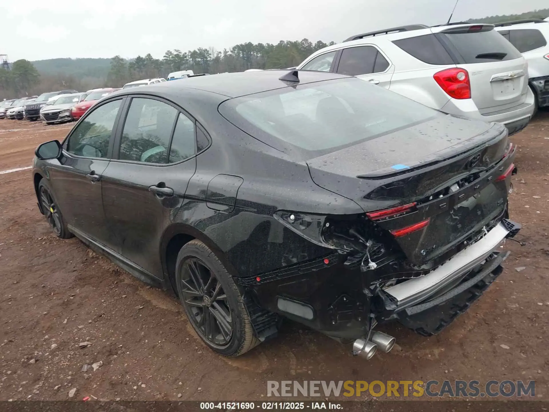 3 fotografías del automóvil dañado 4T1DAACK7SU568884 TOYOTA CAMRY 2025