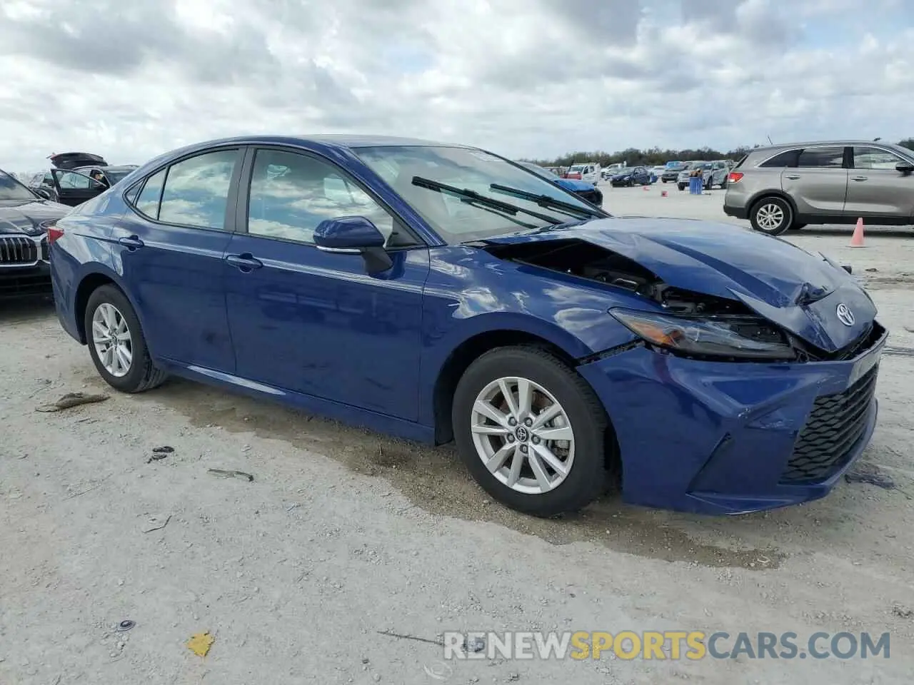 4 fotografías del automóvil dañado 4T1DAACK8SU010493 TOYOTA CAMRY 2025