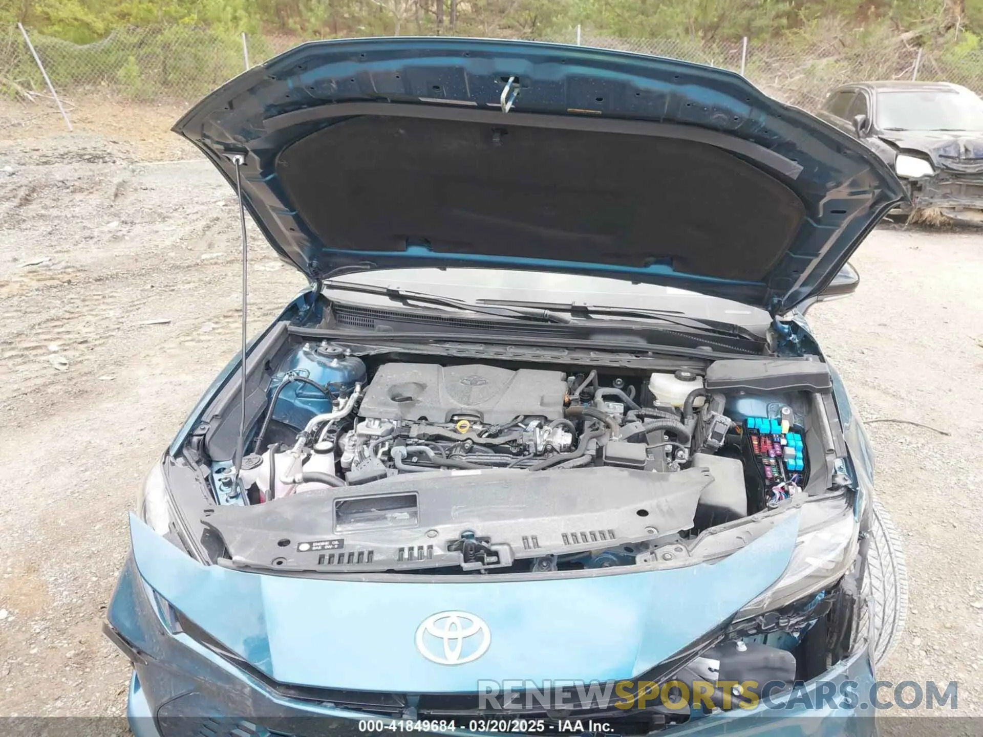 10 fotografías del automóvil dañado 4T1DAACK8SU011479 TOYOTA CAMRY 2025