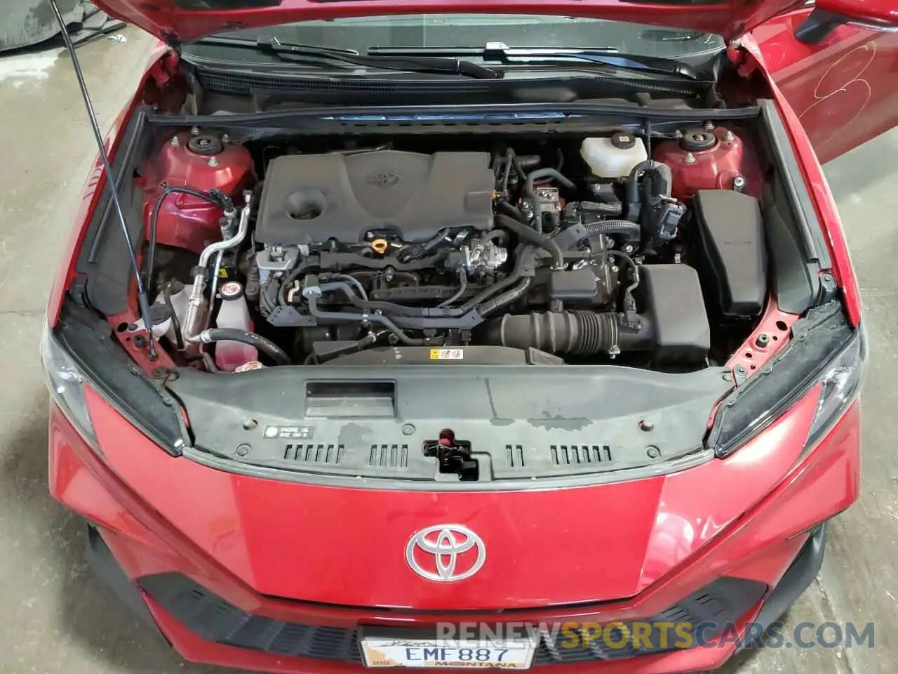 11 fotografías del automóvil dañado 4T1DAACK8SU026810 TOYOTA CAMRY 2025