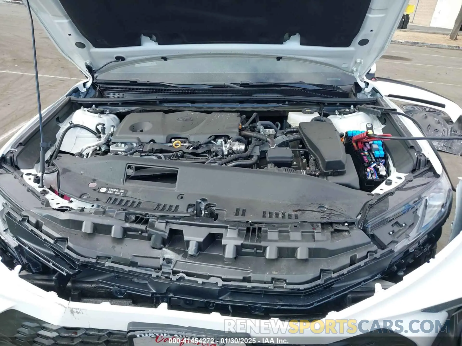 10 fotografías del automóvil dañado 4T1DAACK8SU042036 TOYOTA CAMRY 2025