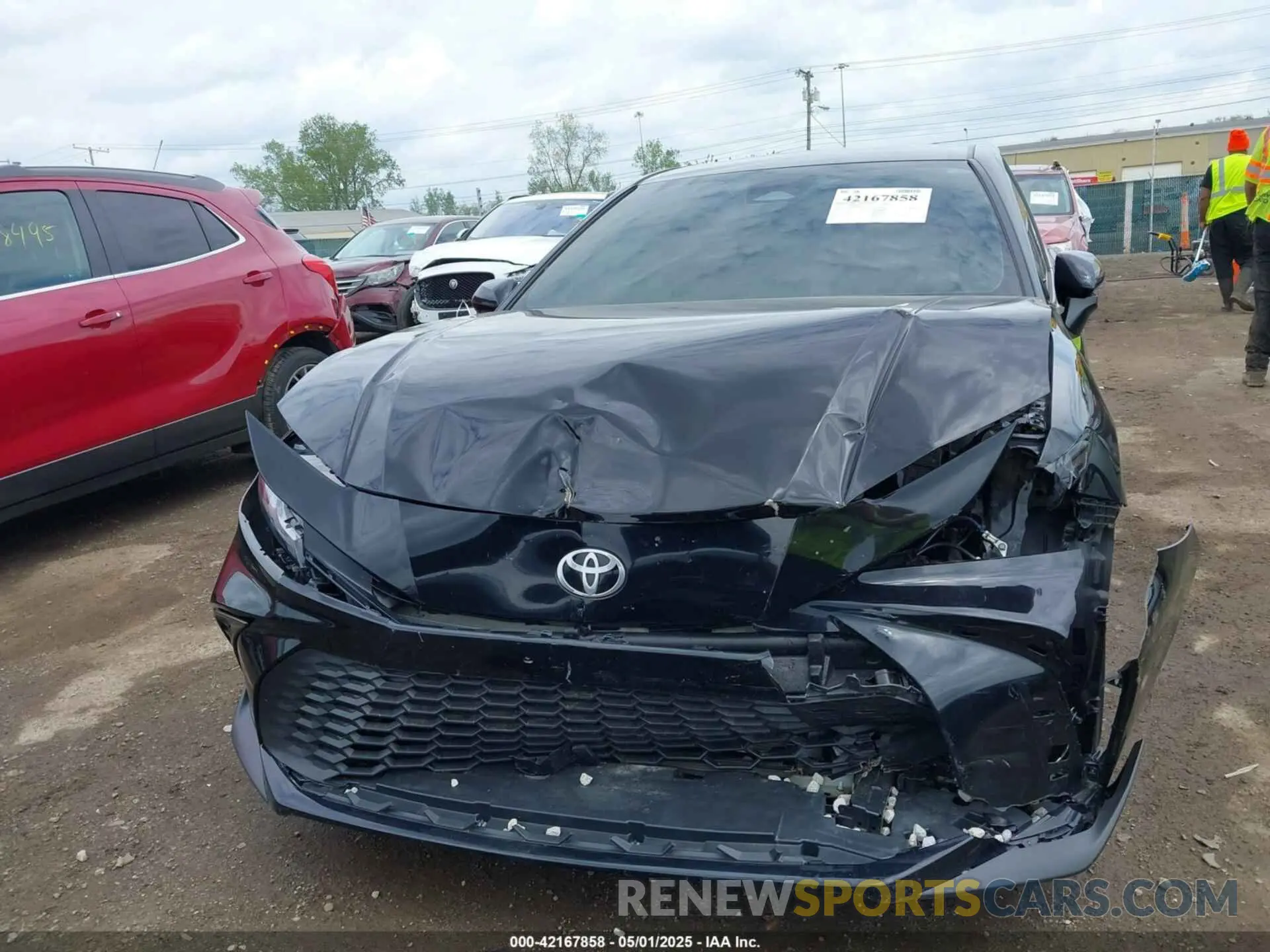6 fotografías del automóvil dañado 4T1DAACK8SU043669 TOYOTA CAMRY 2025