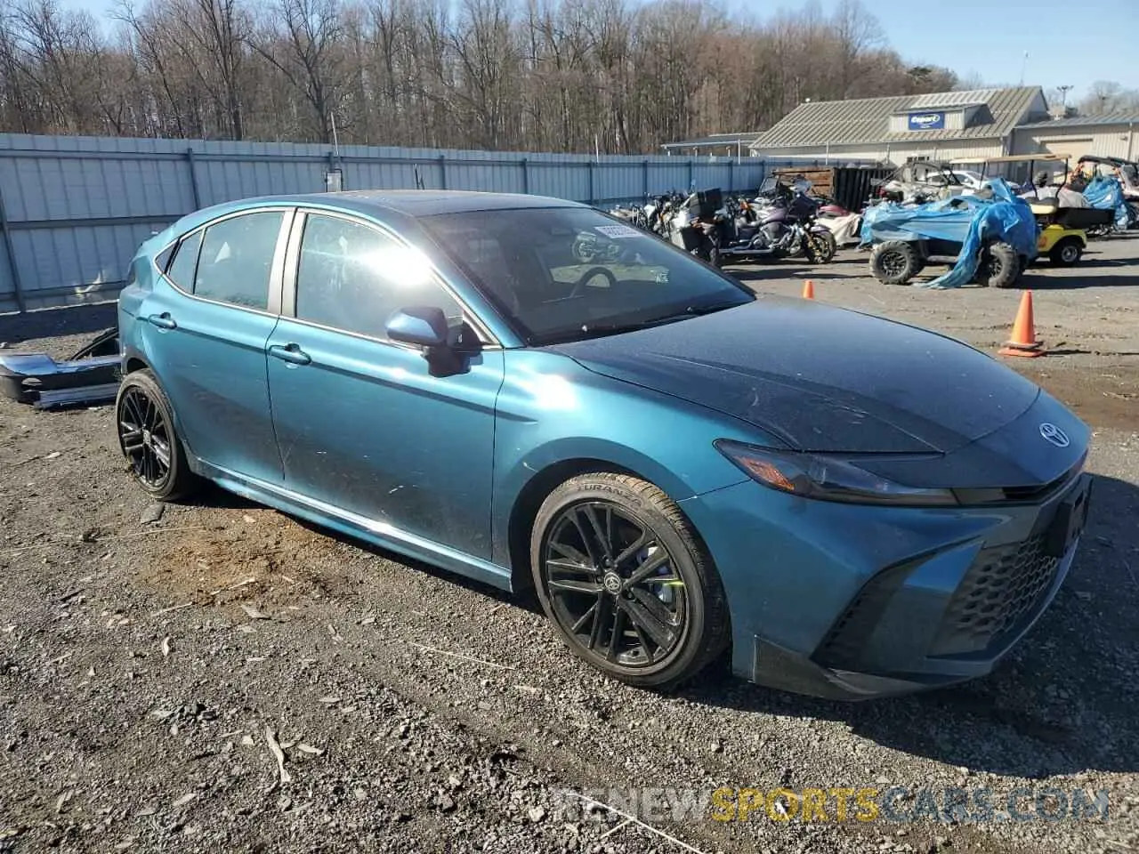 4 fotografías del automóvil dañado 4T1DAACK8SU053330 TOYOTA CAMRY 2025
