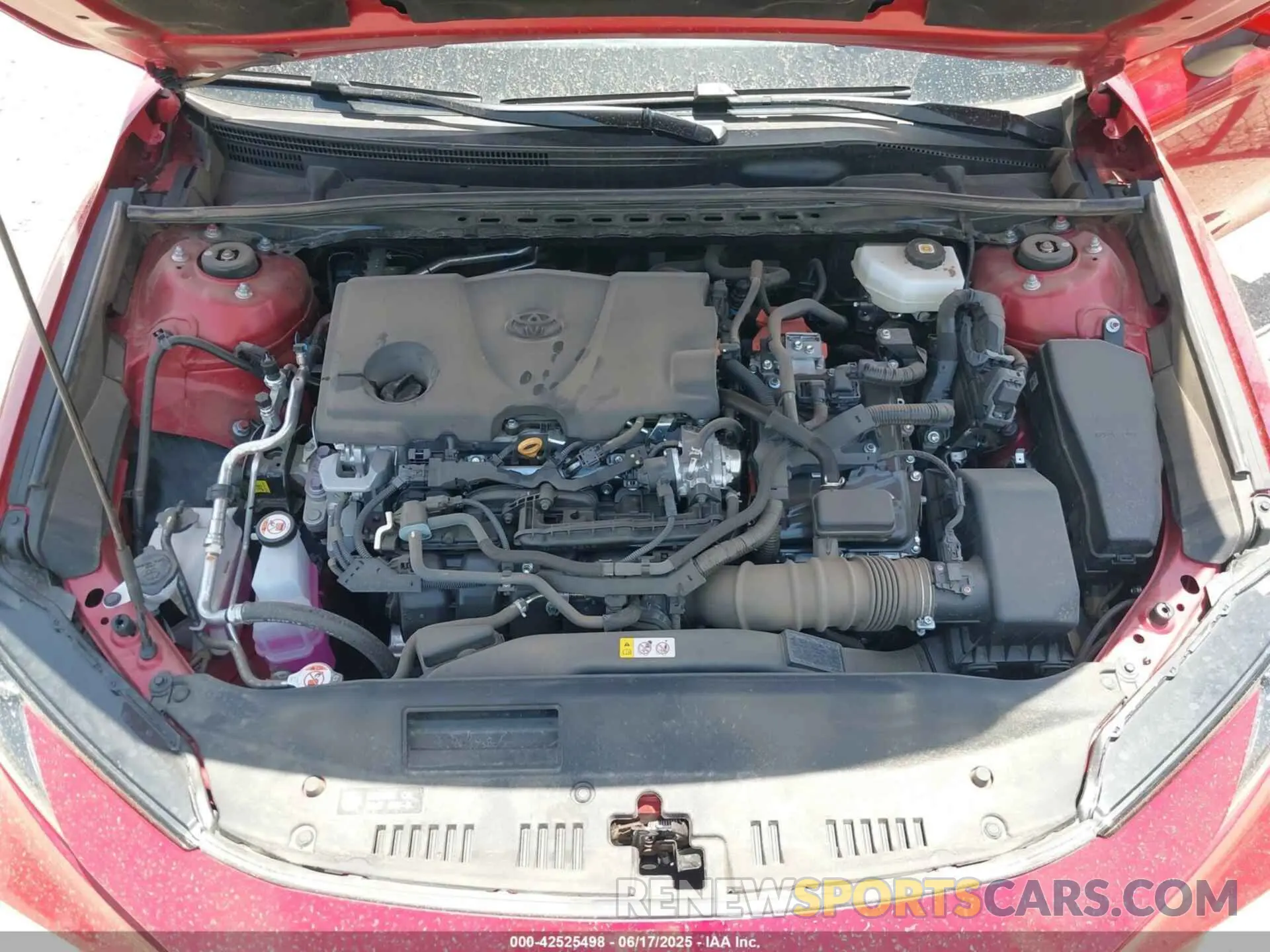 10 fotografías del automóvil dañado 4T1DAACK8SU069138 TOYOTA CAMRY 2025