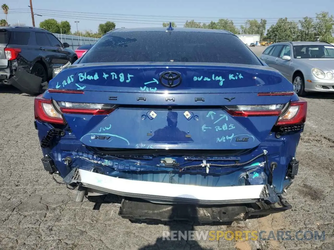6 fotografías del automóvil dañado 4T1DAACK8SU071004 TOYOTA CAMRY 2025