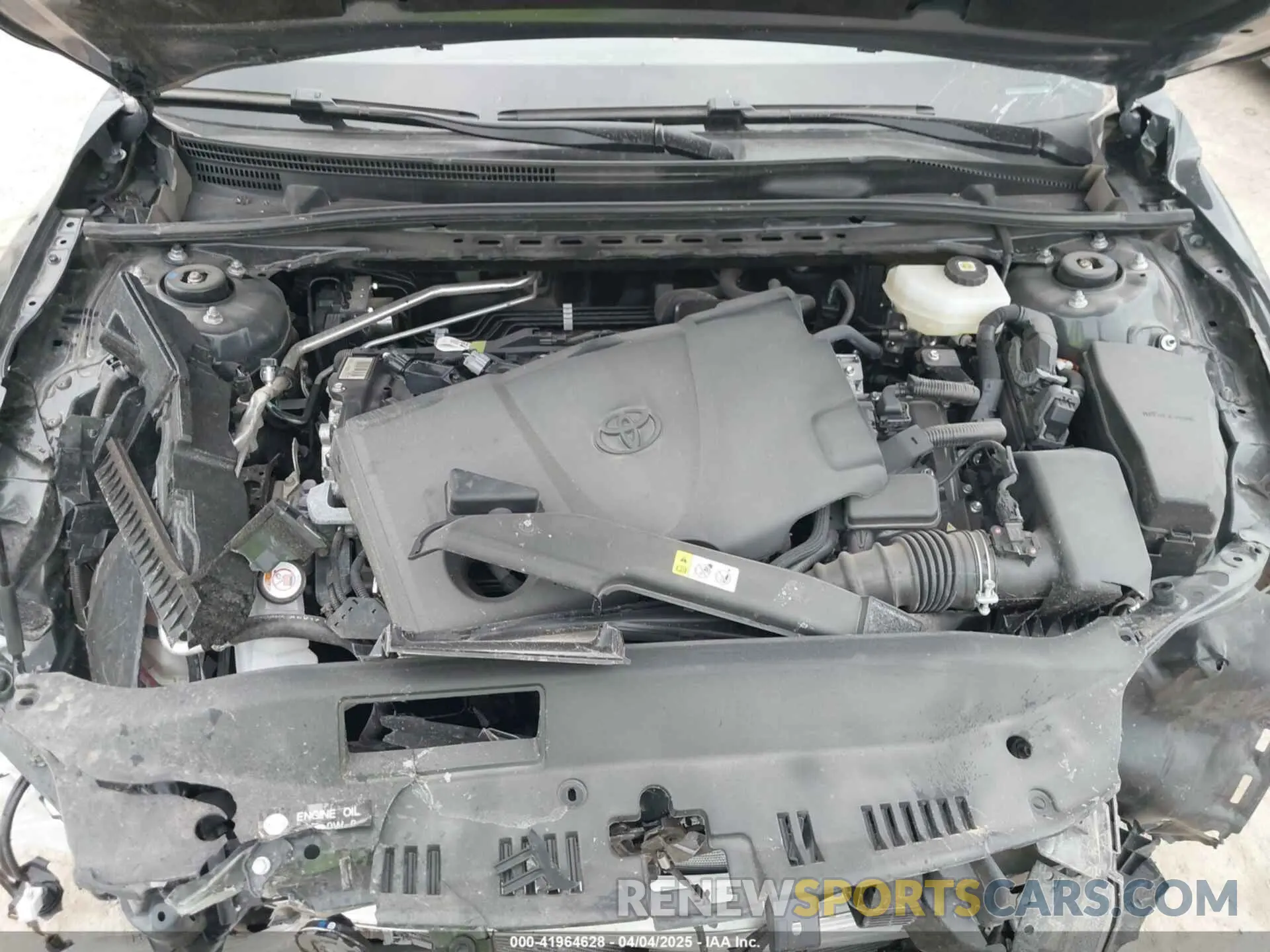10 fotografías del automóvil dañado 4T1DAACK8SU073156 TOYOTA CAMRY 2025