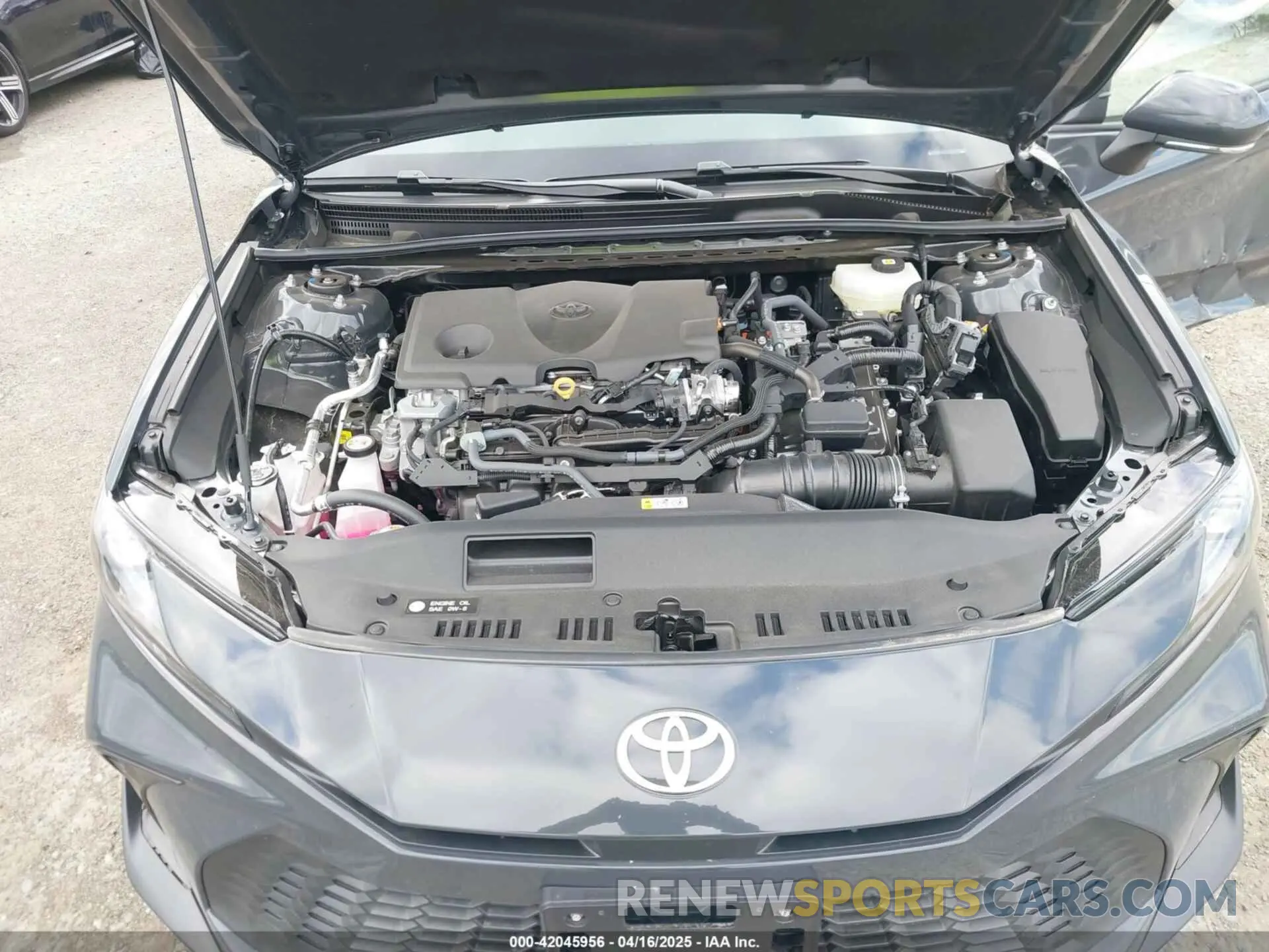 10 fotografías del automóvil dañado 4T1DAACK8SU111520 TOYOTA CAMRY 2025