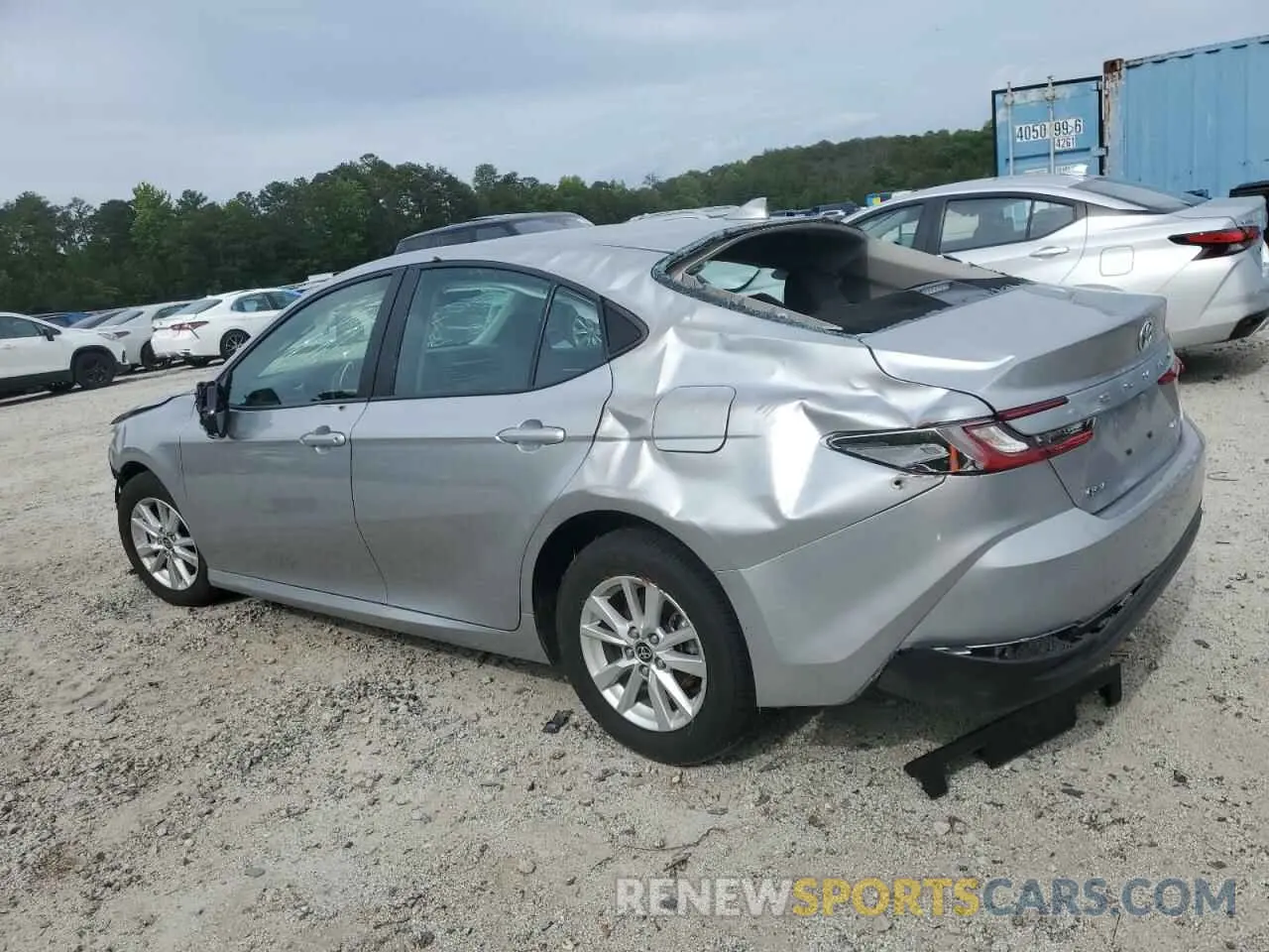 2 fotografías del automóvil dañado 4T1DAACK8SU525963 TOYOTA CAMRY 2025