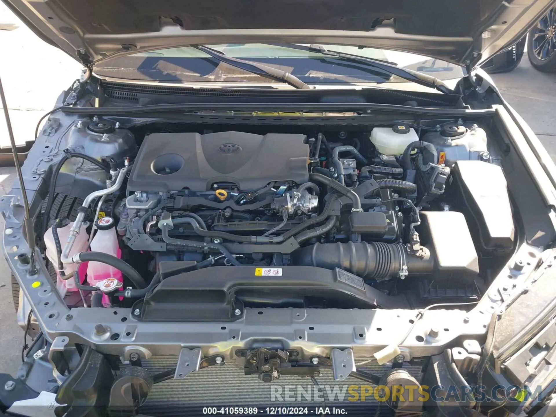 10 fotografías del automóvil dañado 4T1DAACK8SU530077 TOYOTA CAMRY 2025