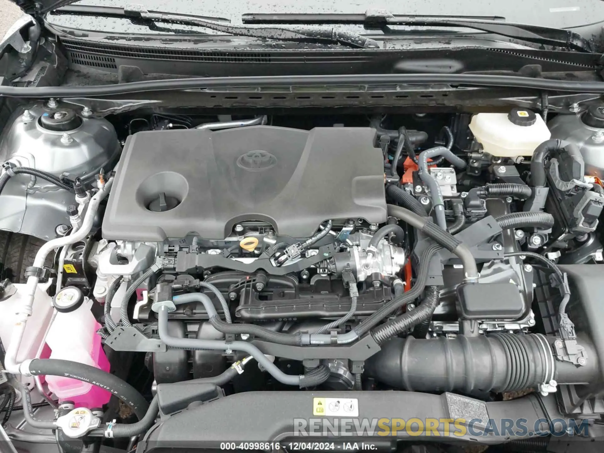 10 fotografías del automóvil dañado 4T1DAACK8SU543170 TOYOTA CAMRY 2025