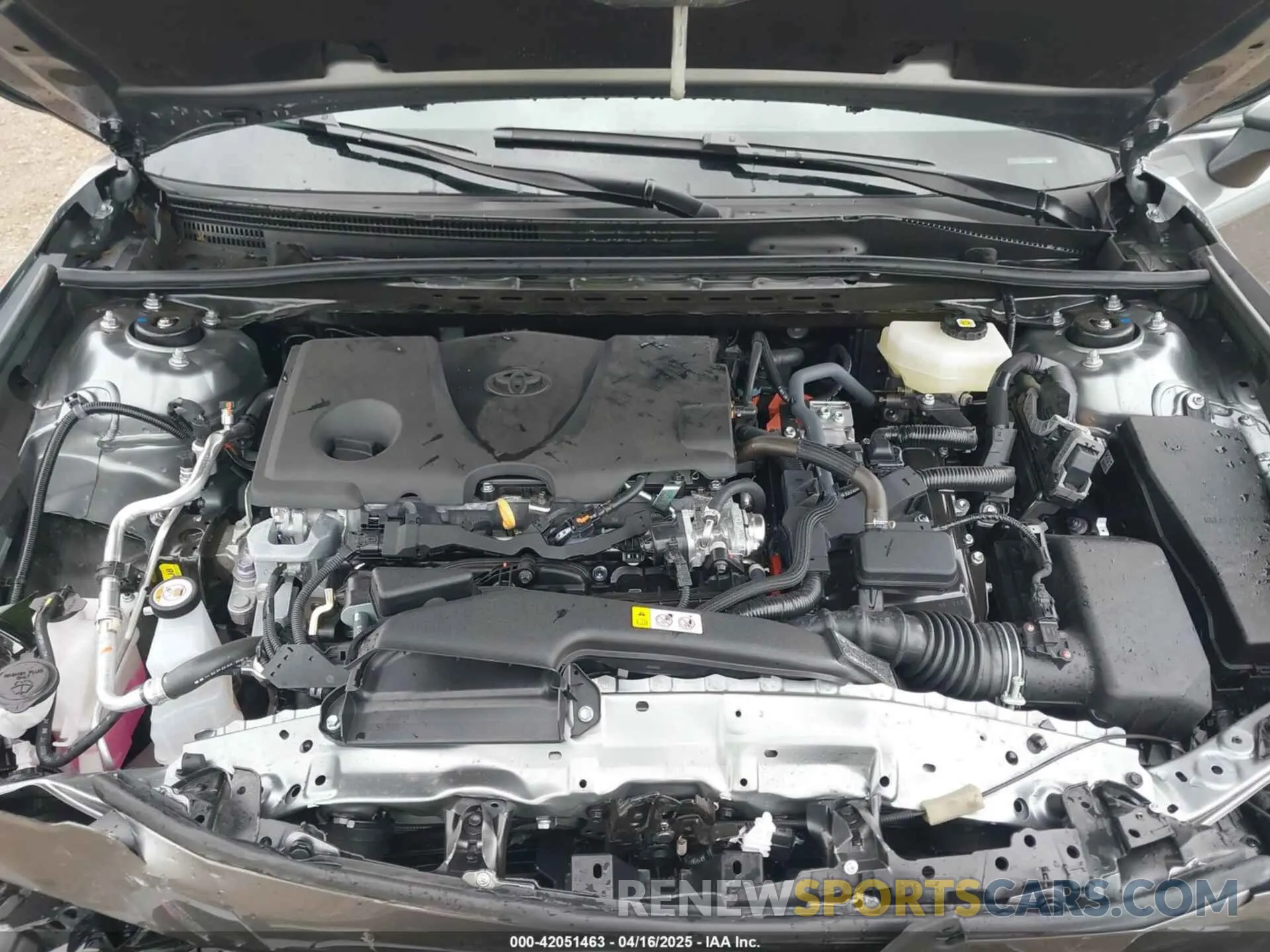 10 fotografías del automóvil dañado 4T1DAACK8SU571597 TOYOTA CAMRY 2025