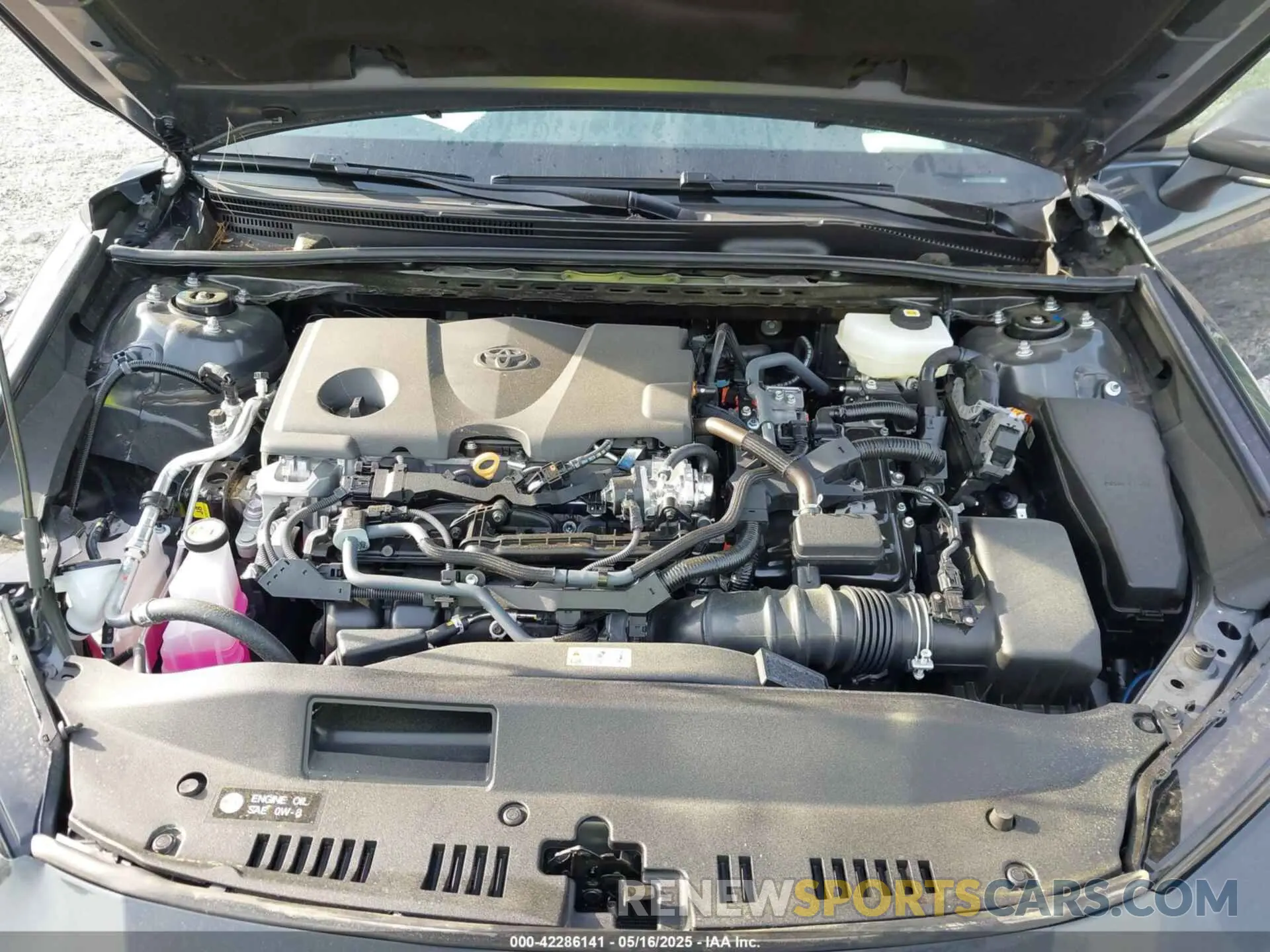 10 fotografías del automóvil dañado 4T1DAACK8SU576668 TOYOTA CAMRY 2025
