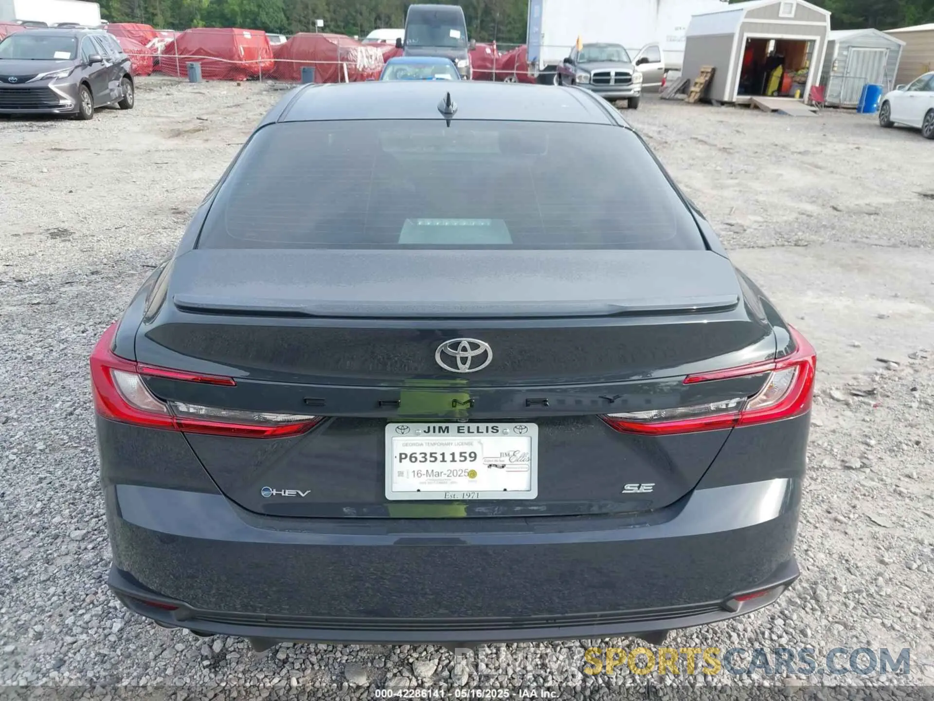 16 fotografías del automóvil dañado 4T1DAACK8SU576668 TOYOTA CAMRY 2025