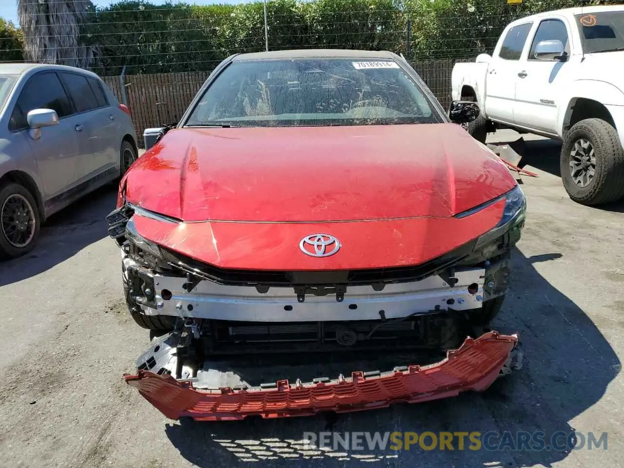 5 fotografías del automóvil dañado 4T1DAACK9SU020174 TOYOTA CAMRY 2025