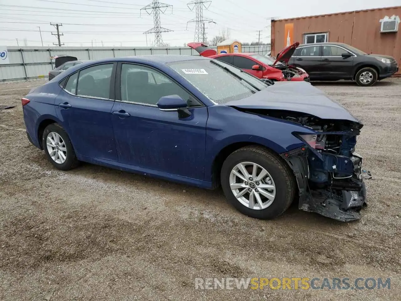 4 fotografías del automóvil dañado 4T1DAACK9SU067513 TOYOTA CAMRY 2025