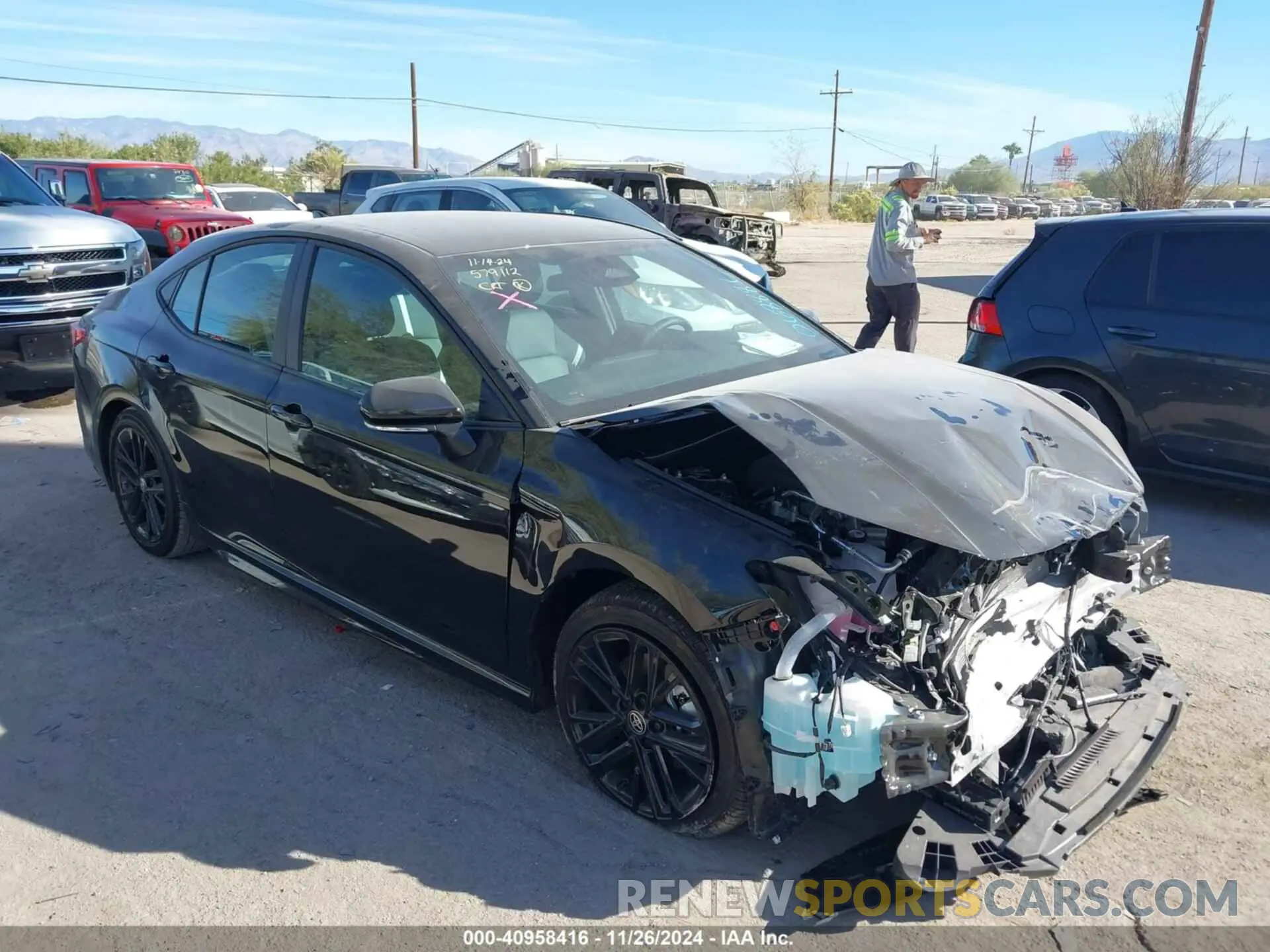 1 fotografías del automóvil dañado 4T1DAACK9SU068886 TOYOTA CAMRY 2025