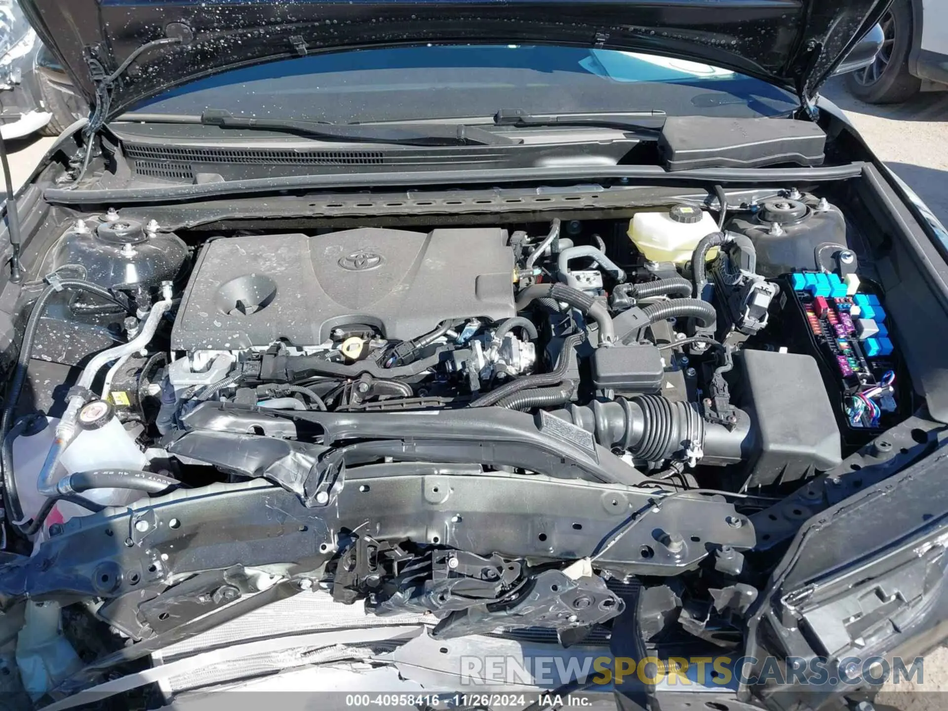 10 fotografías del automóvil dañado 4T1DAACK9SU068886 TOYOTA CAMRY 2025