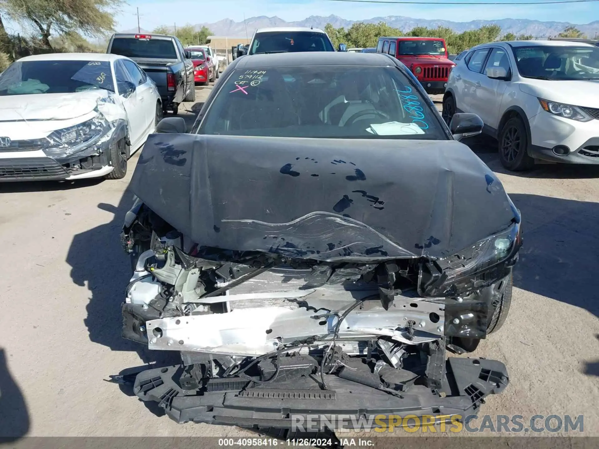 12 fotografías del automóvil dañado 4T1DAACK9SU068886 TOYOTA CAMRY 2025