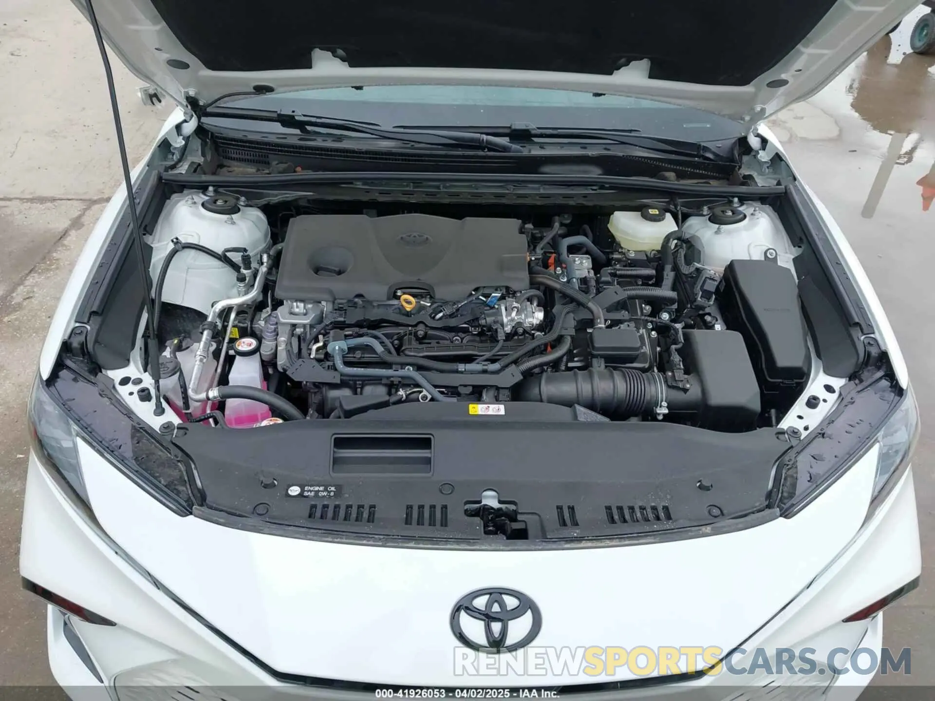10 fotografías del automóvil dañado 4T1DAACK9SU084151 TOYOTA CAMRY 2025