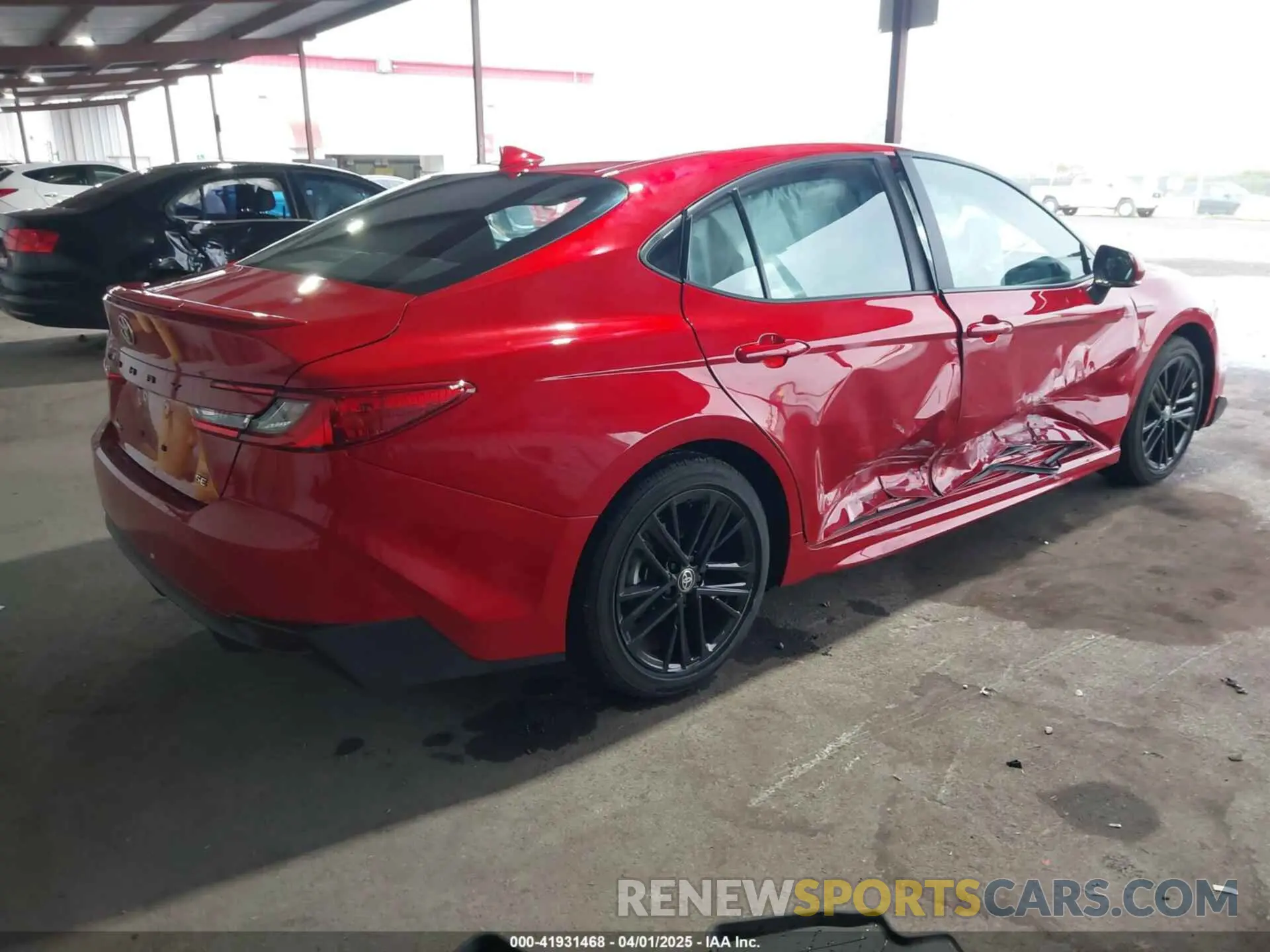 4 fotografías del automóvil dañado 4T1DAACK9SU097515 TOYOTA CAMRY 2025
