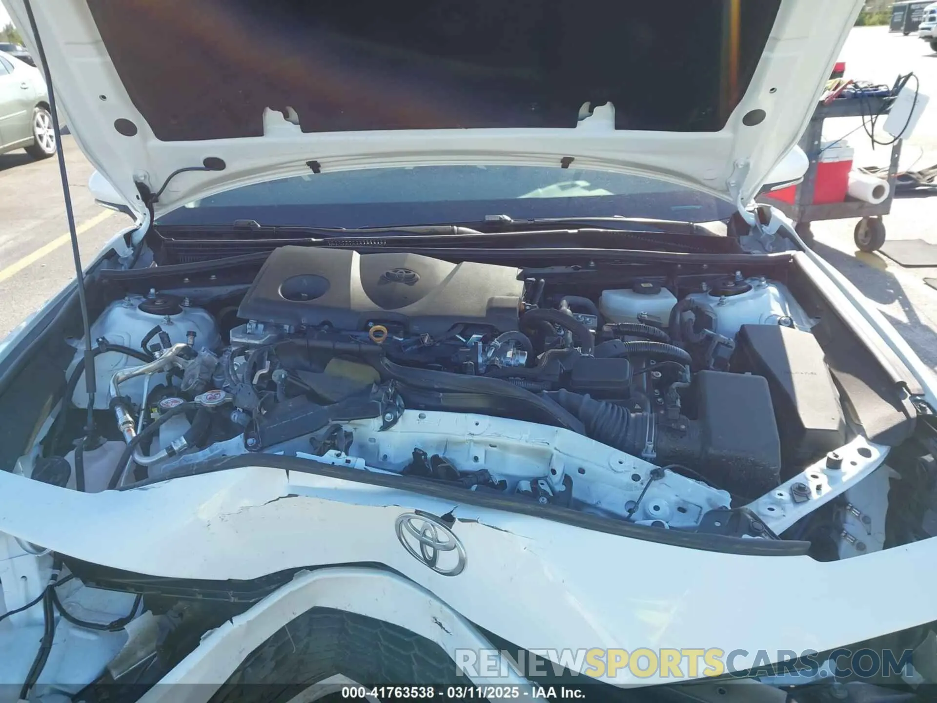 10 fotografías del automóvil dañado 4T1DAACK9SU517144 TOYOTA CAMRY 2025