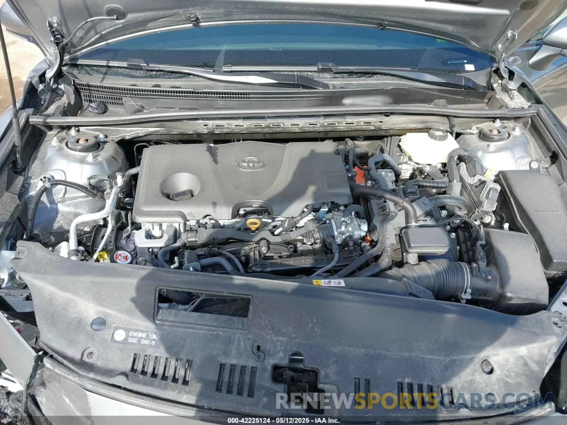 10 fotografías del automóvil dañado 4T1DAACK9SU518259 TOYOTA CAMRY 2025