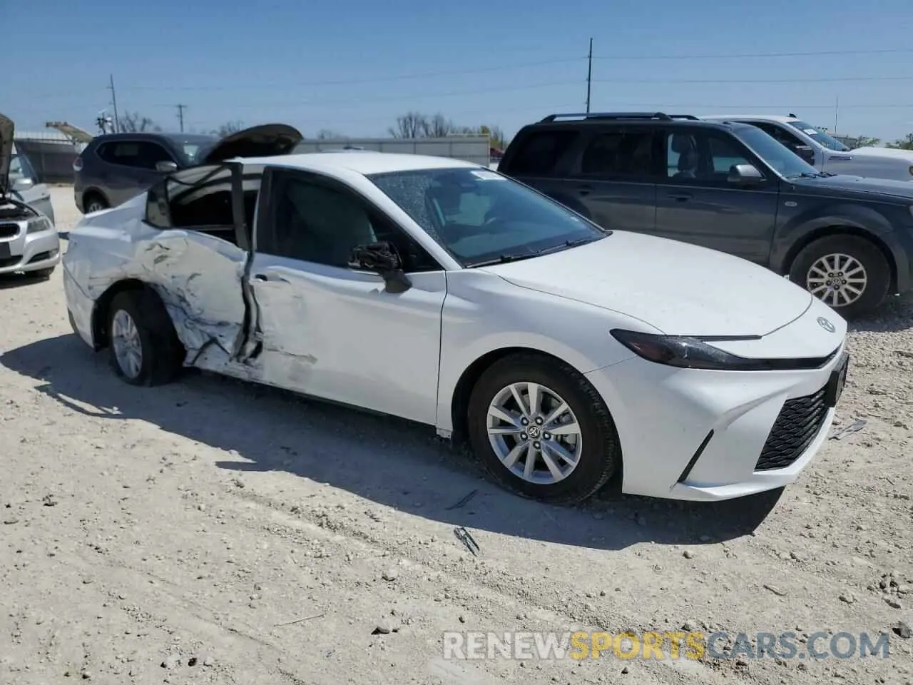 4 fotografías del automóvil dañado 4T1DAACK9SU528371 TOYOTA CAMRY 2025