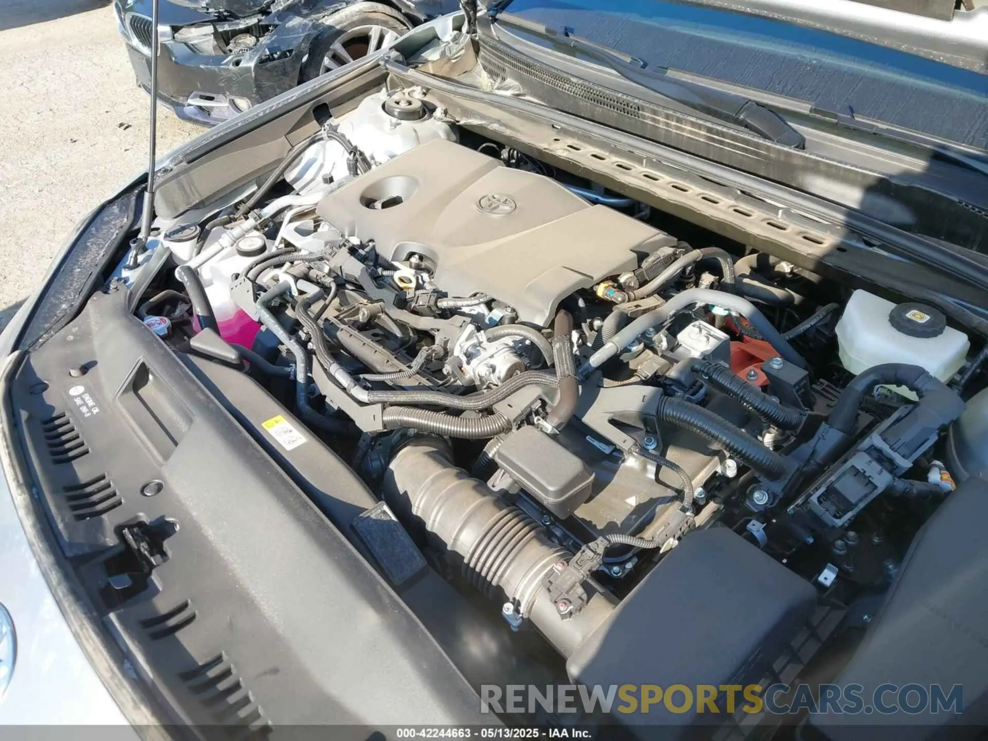 10 fotografías del automóvil dañado 4T1DAACK9SU560009 TOYOTA CAMRY 2025