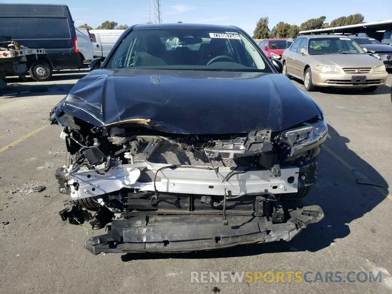 5 fotografías del automóvil dañado 4T1DAACKXSU007207 TOYOTA CAMRY 2025