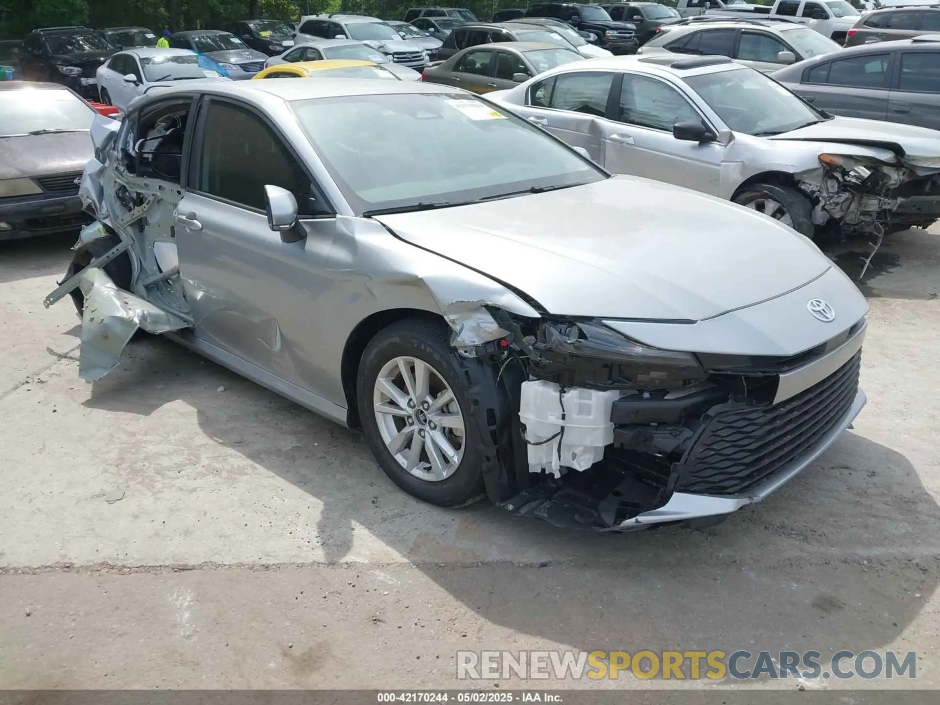1 fotografías del automóvil dañado 4T1DAACKXSU037811 TOYOTA CAMRY 2025