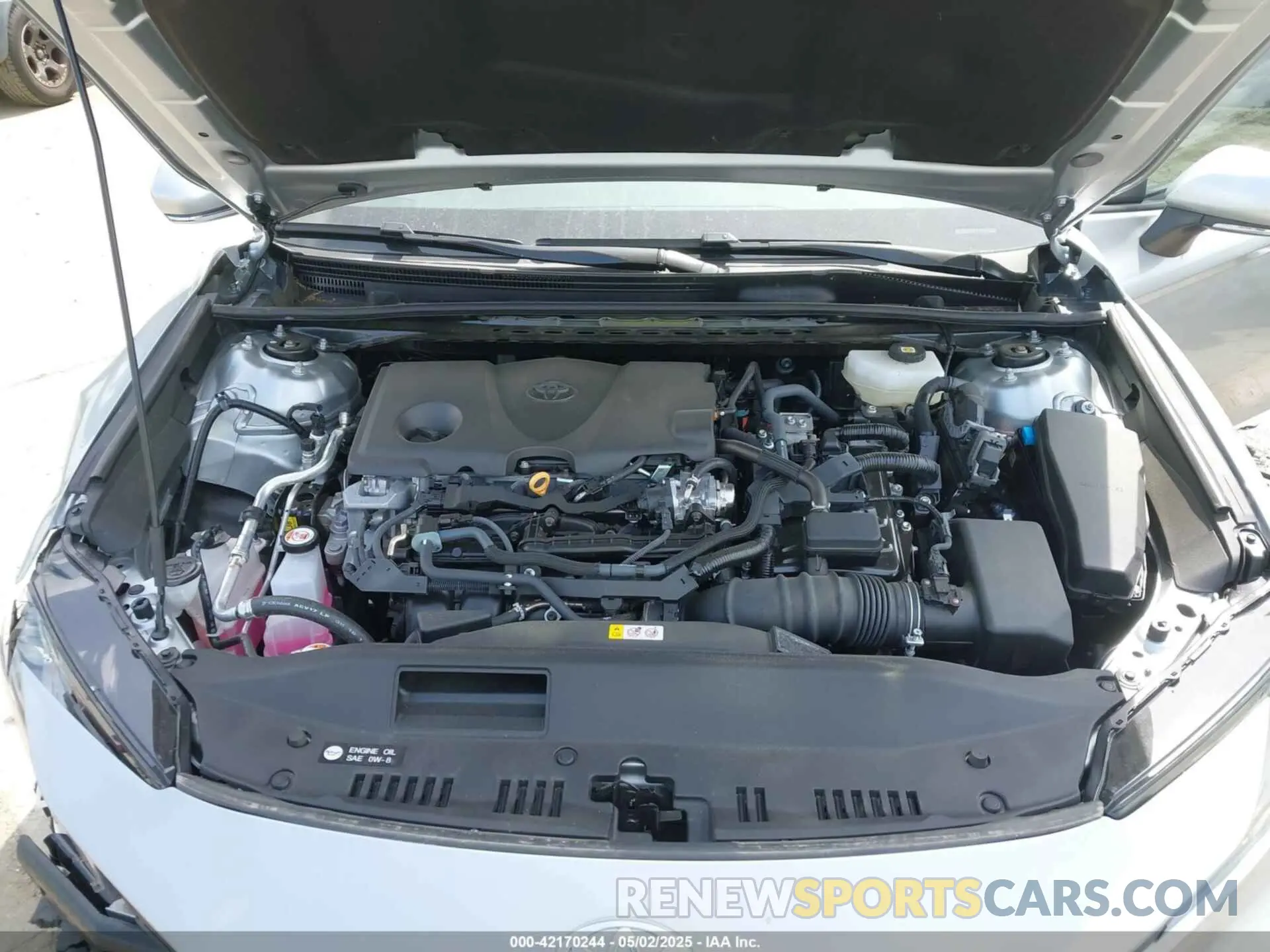 10 fotografías del automóvil dañado 4T1DAACKXSU037811 TOYOTA CAMRY 2025