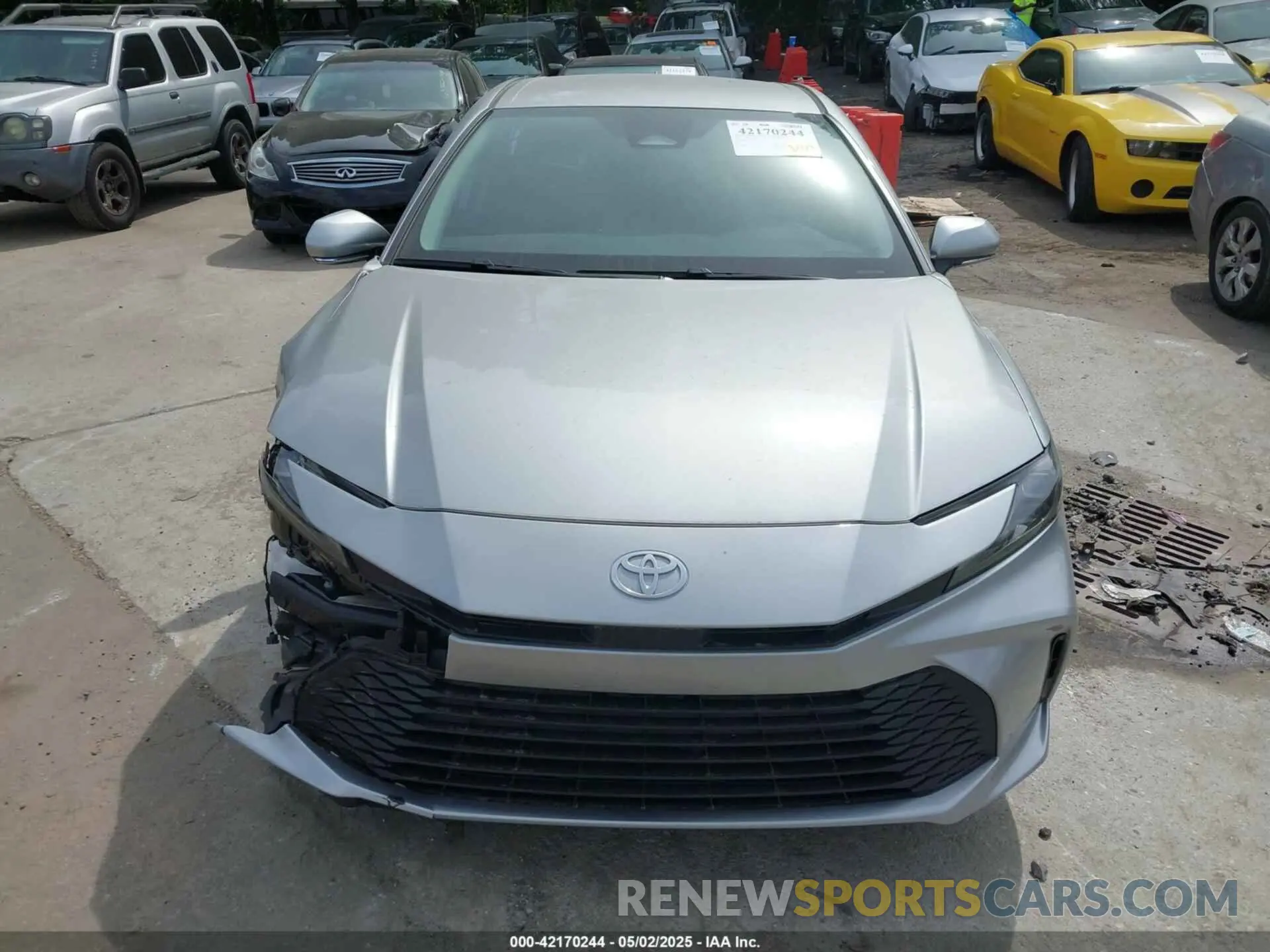12 fotografías del automóvil dañado 4T1DAACKXSU037811 TOYOTA CAMRY 2025