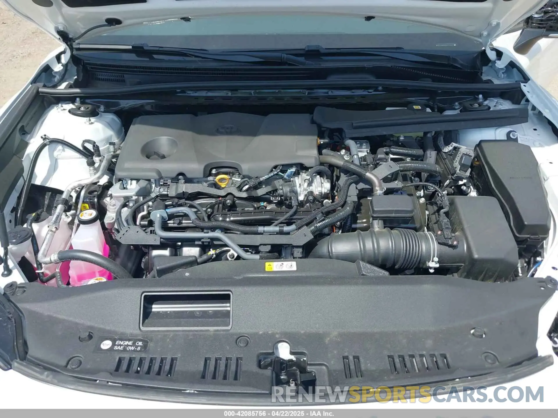10 fotografías del automóvil dañado 4T1DAACKXSU131655 TOYOTA CAMRY 2025