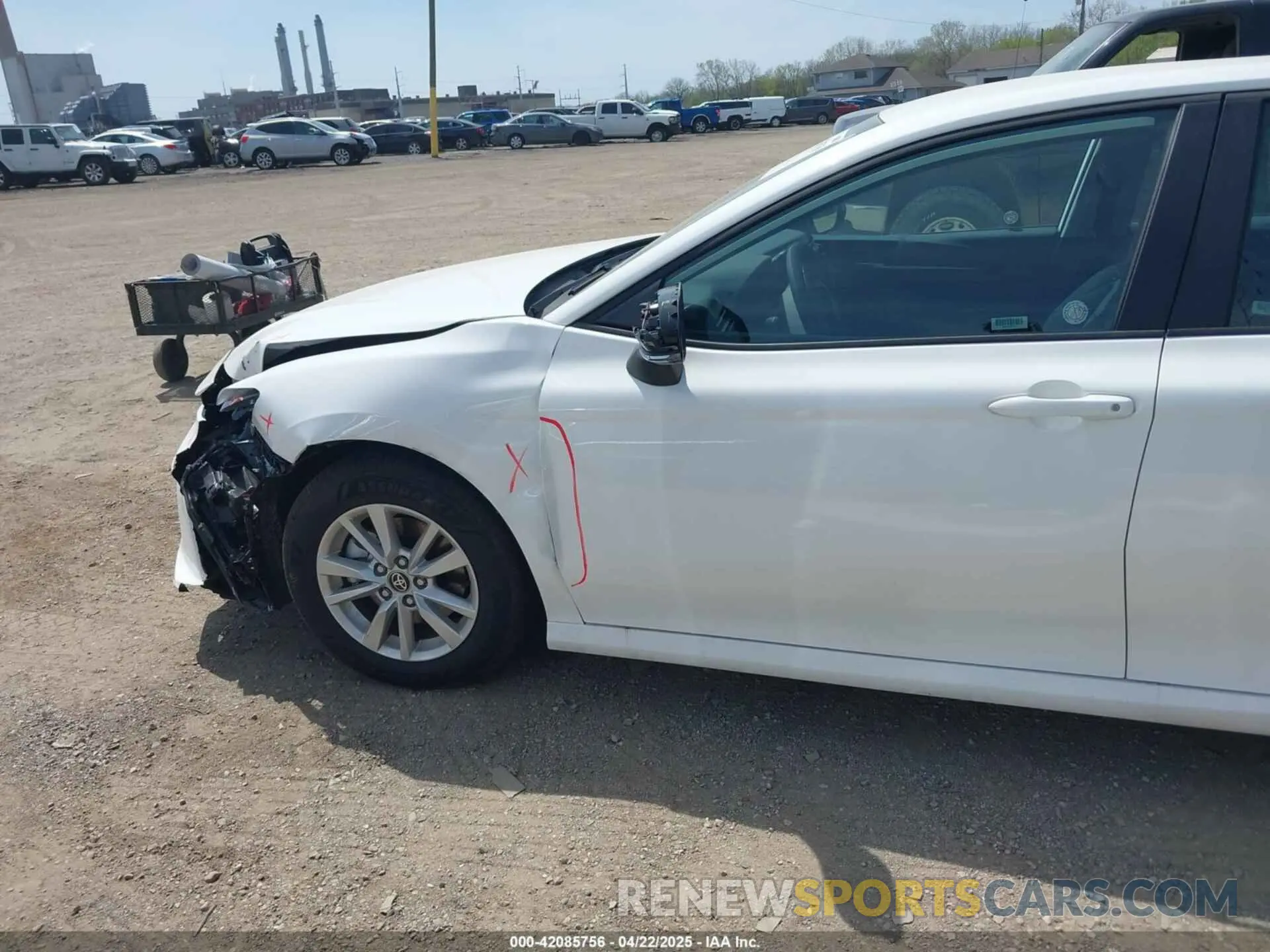 14 fotografías del automóvil dañado 4T1DAACKXSU131655 TOYOTA CAMRY 2025