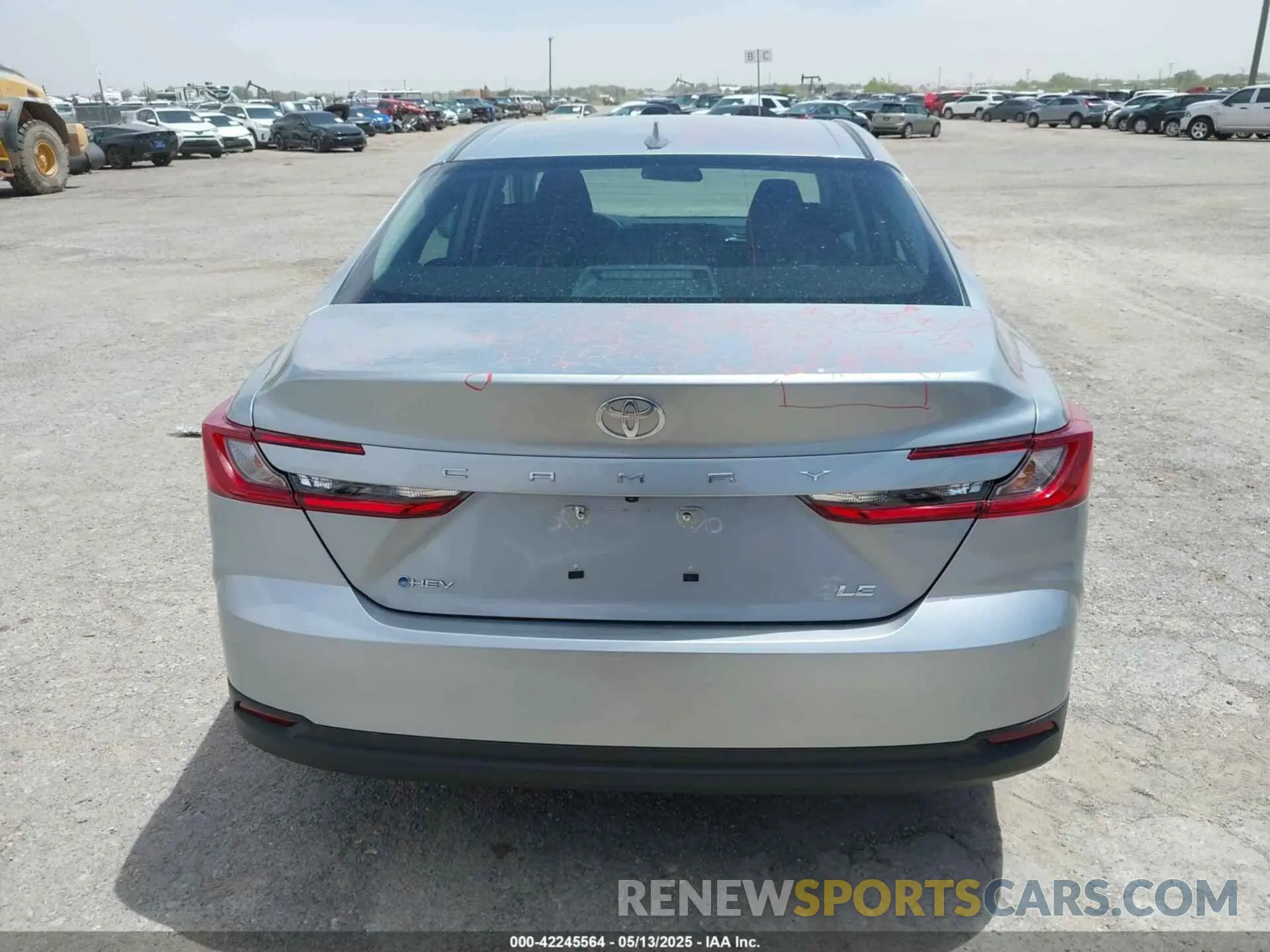 16 fotografías del automóvil dañado 4T1DAACKXSU137360 TOYOTA CAMRY 2025