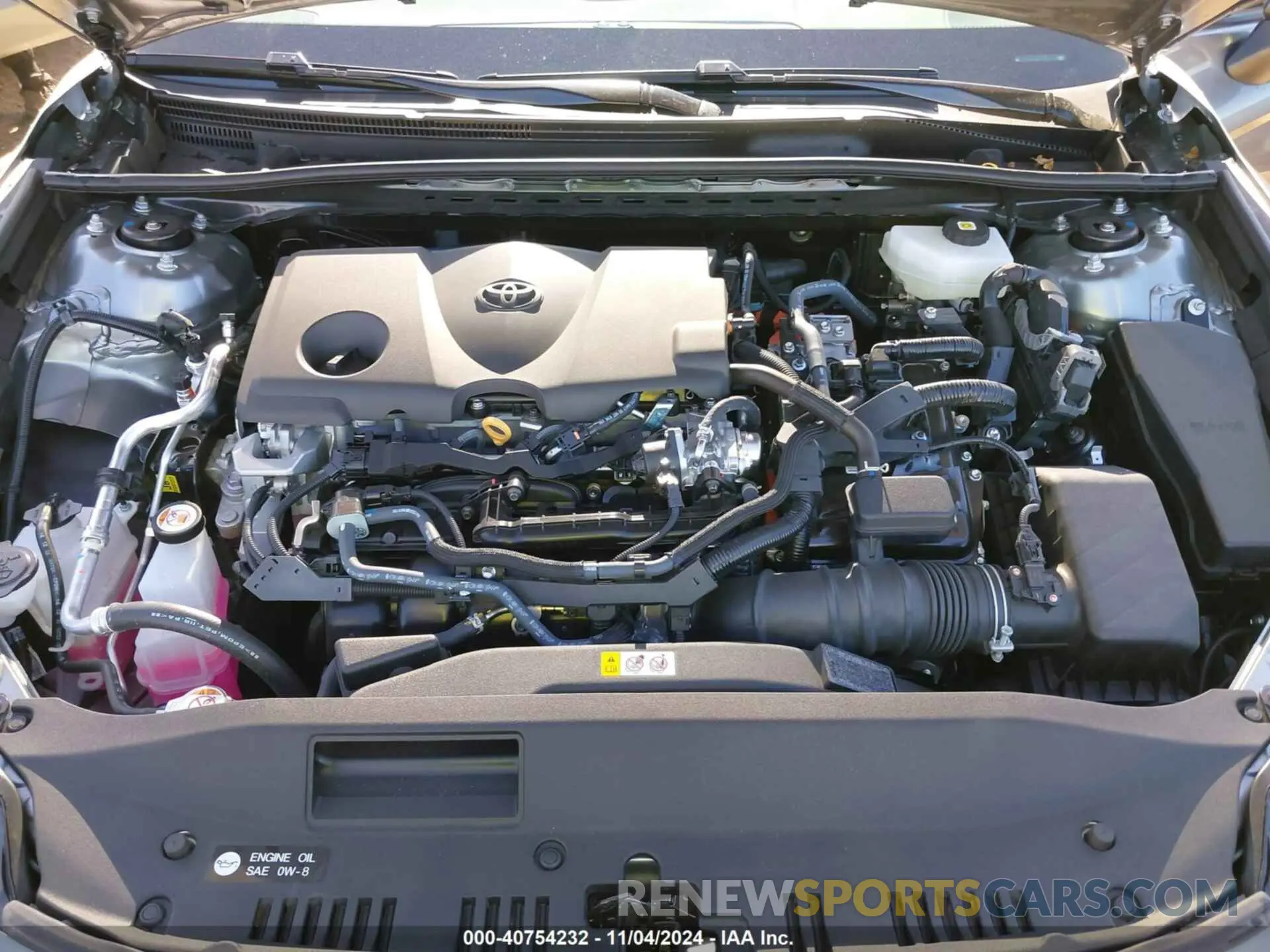 10 fotografías del automóvil dañado 4T1DAACKXSU504385 TOYOTA CAMRY 2025