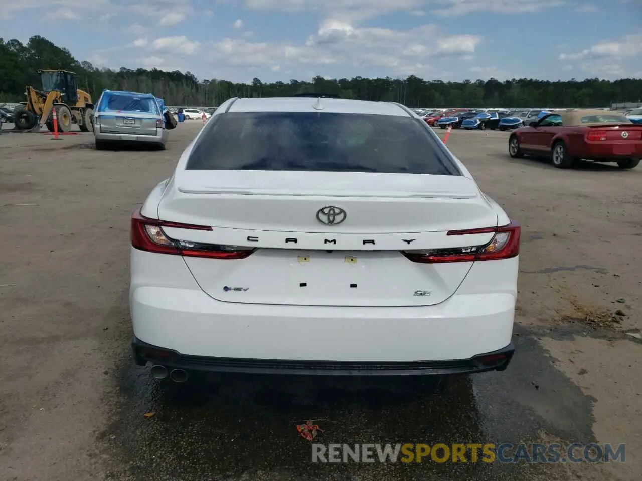 6 fotografías del automóvil dañado 4T1DAACKXSU514415 TOYOTA CAMRY 2025